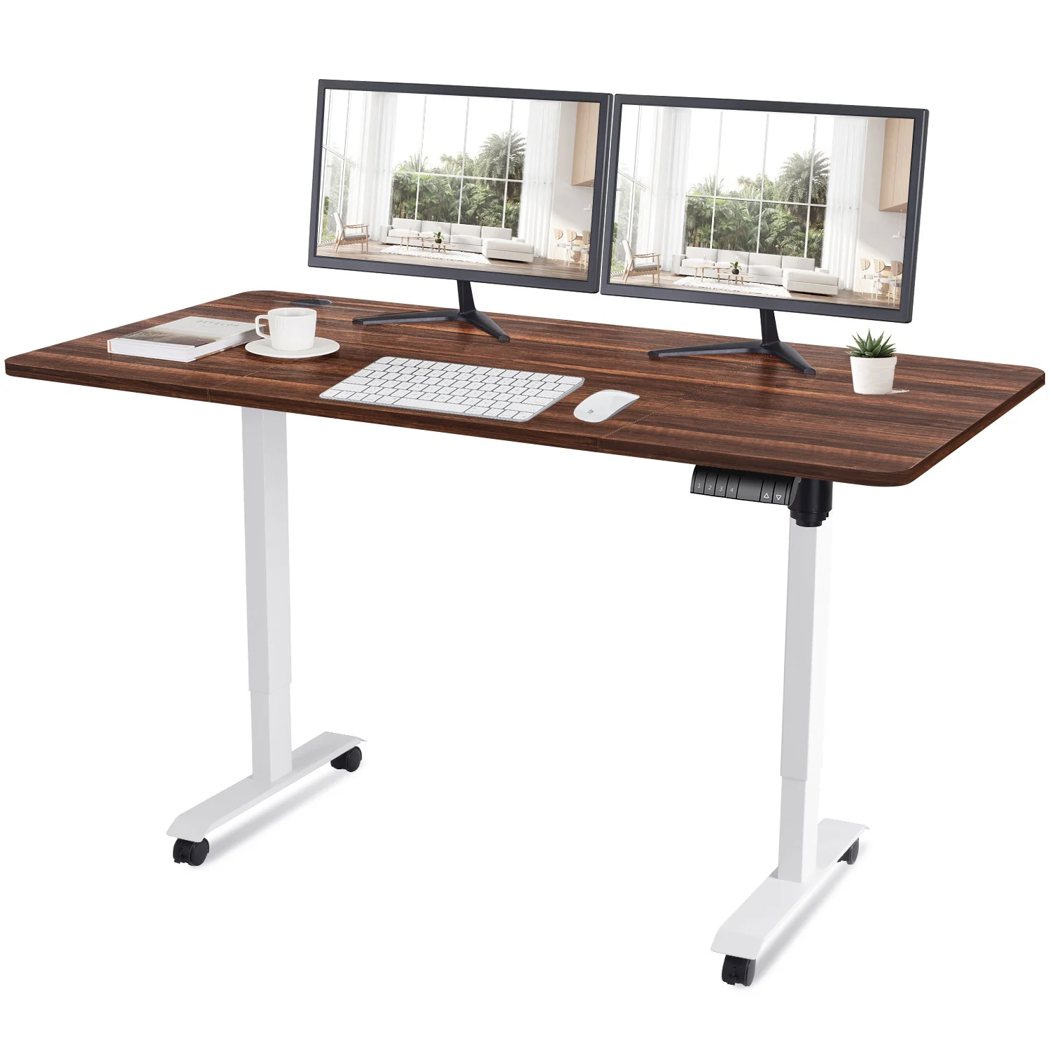 Elektrisch Höhenverstellbarer Schreibtisch 160X80 cm - Image 13