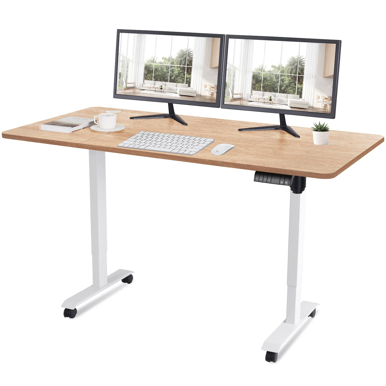 Elektrisch Höhenverstellbarer Schreibtisch 160X80 cm - Image 14