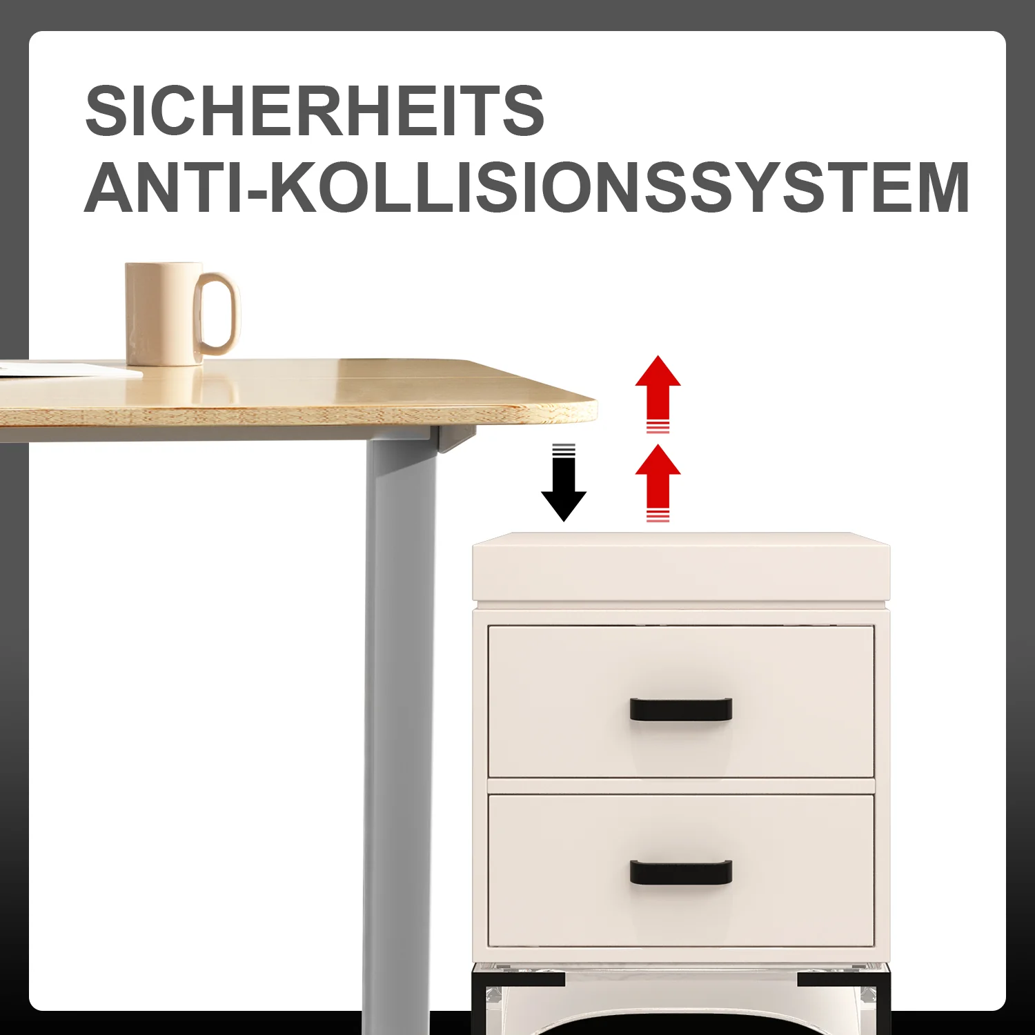 Einzelmotor Höhenverstellbares Tischgestell - Image 20