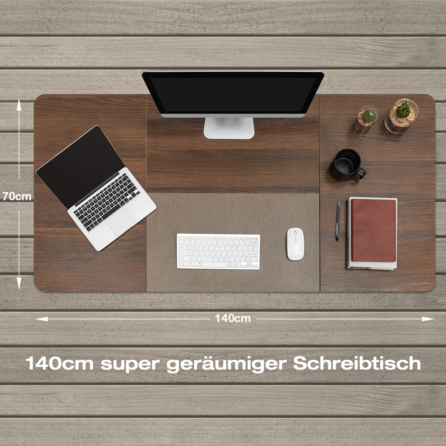 Elektrisch Höhenverstellbarer Schreibtisch 140X70 cm - Image 15