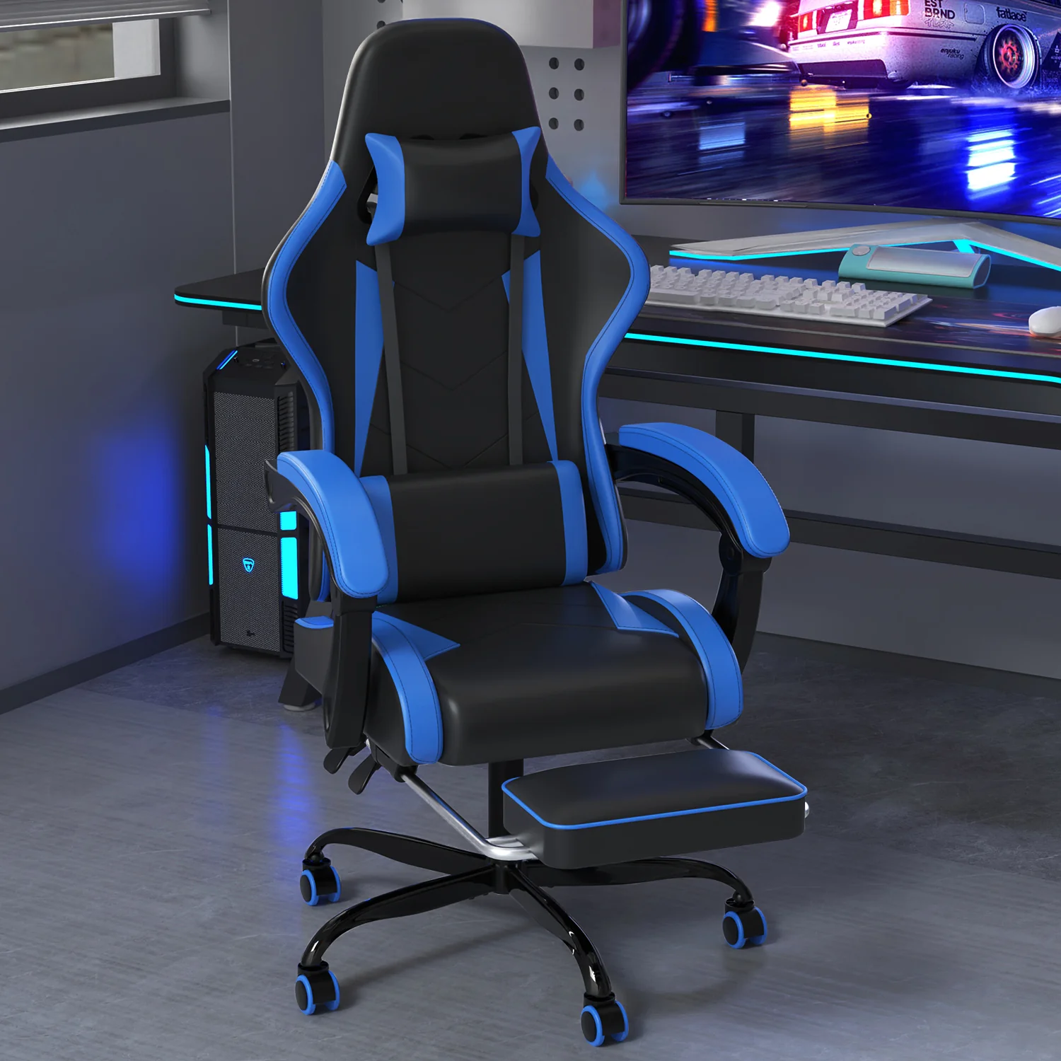 Klassischer Ergonomischer Gaming Stuhl - Image 7