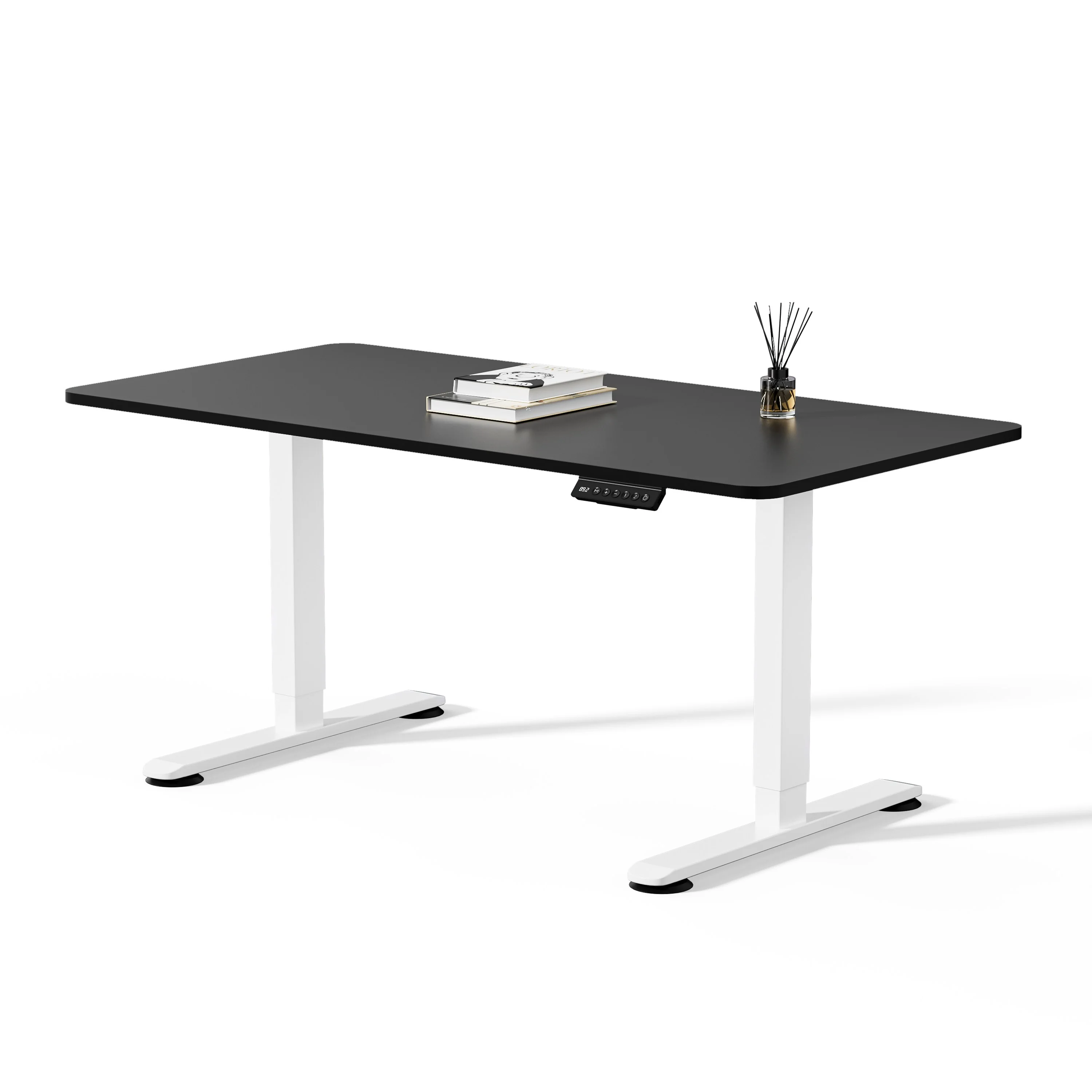 Premium Elektrisch höhenverstellbarer Schreibtisch mit In-einem-Stück gefertigt Tischplatten - Image 19