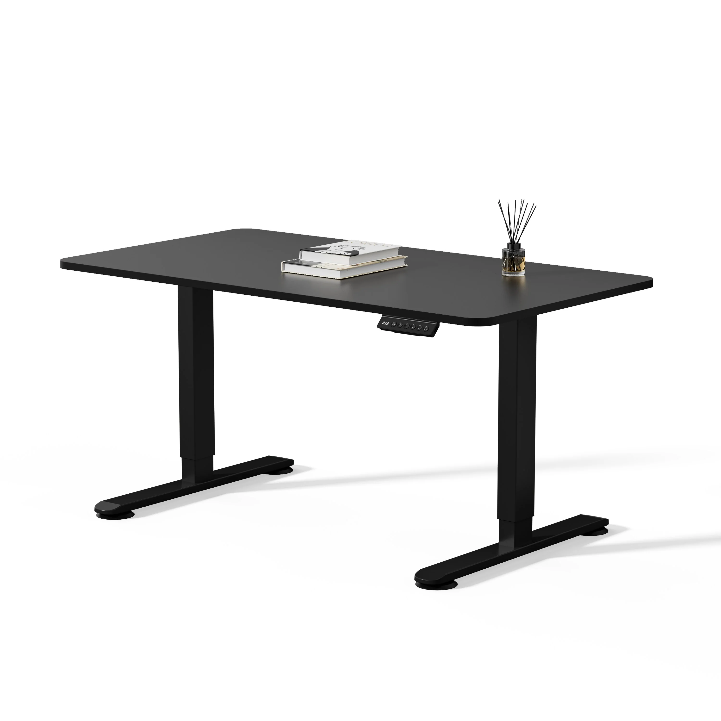 Premium Elektrisch höhenverstellbarer Schreibtisch mit In-einem-Stück gefertigt Tischplatten - Image 22