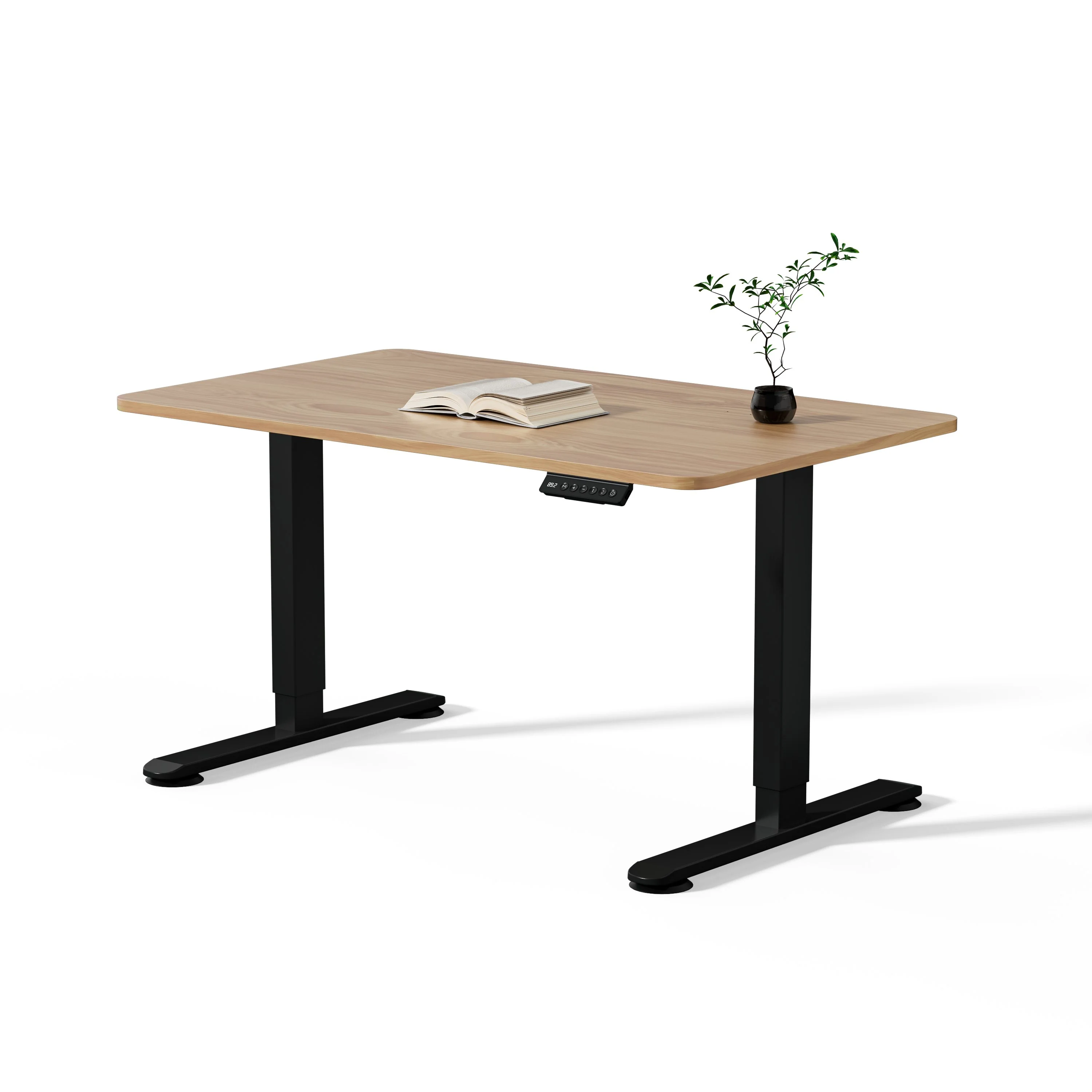 Premium Elektrisch höhenverstellbarer Schreibtisch mit In-einem-Stück gefertigt Tischplatten - Image 23