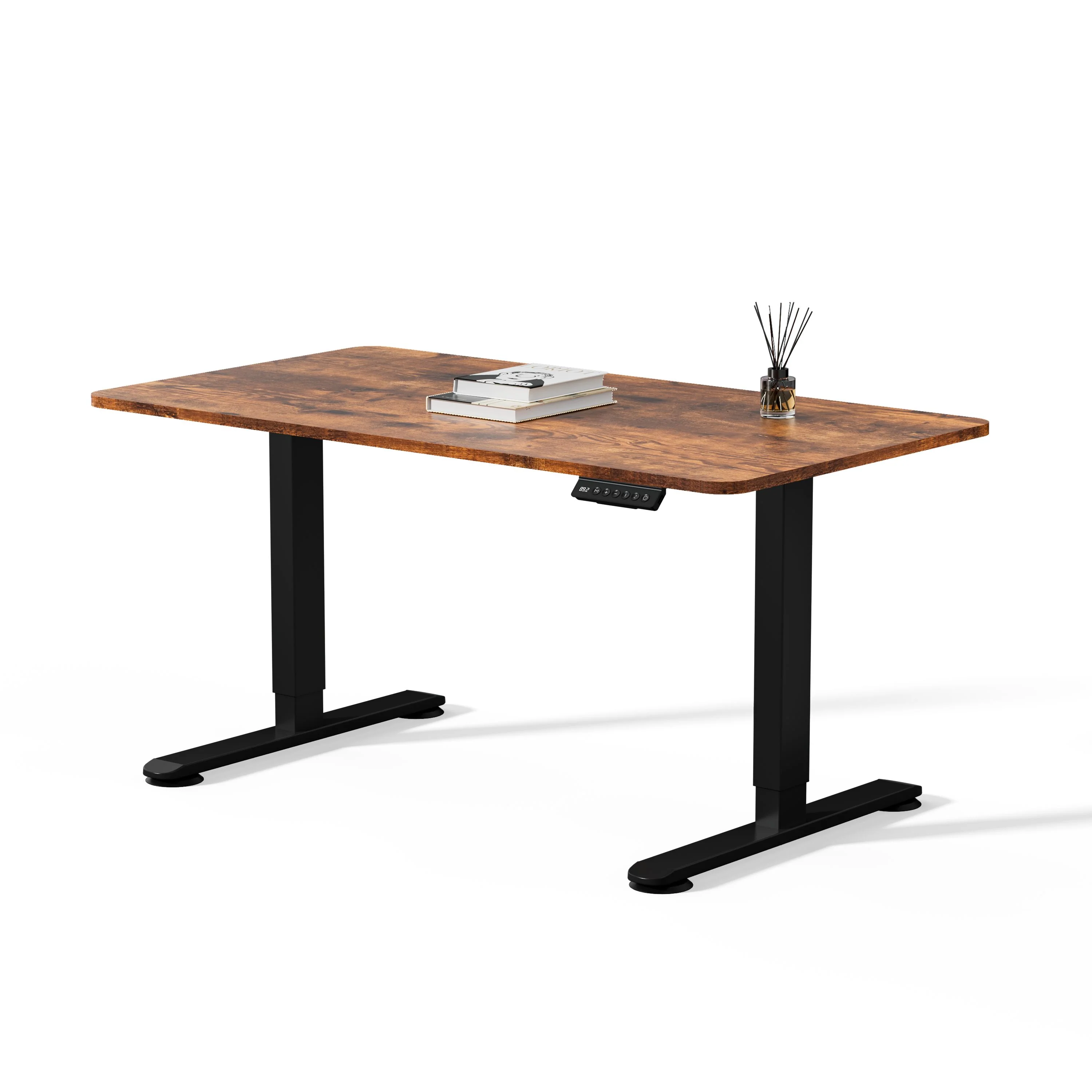 Premium Elektrisch höhenverstellbarer Schreibtisch mit In-einem-Stück gefertigt Tischplatten - Image 27