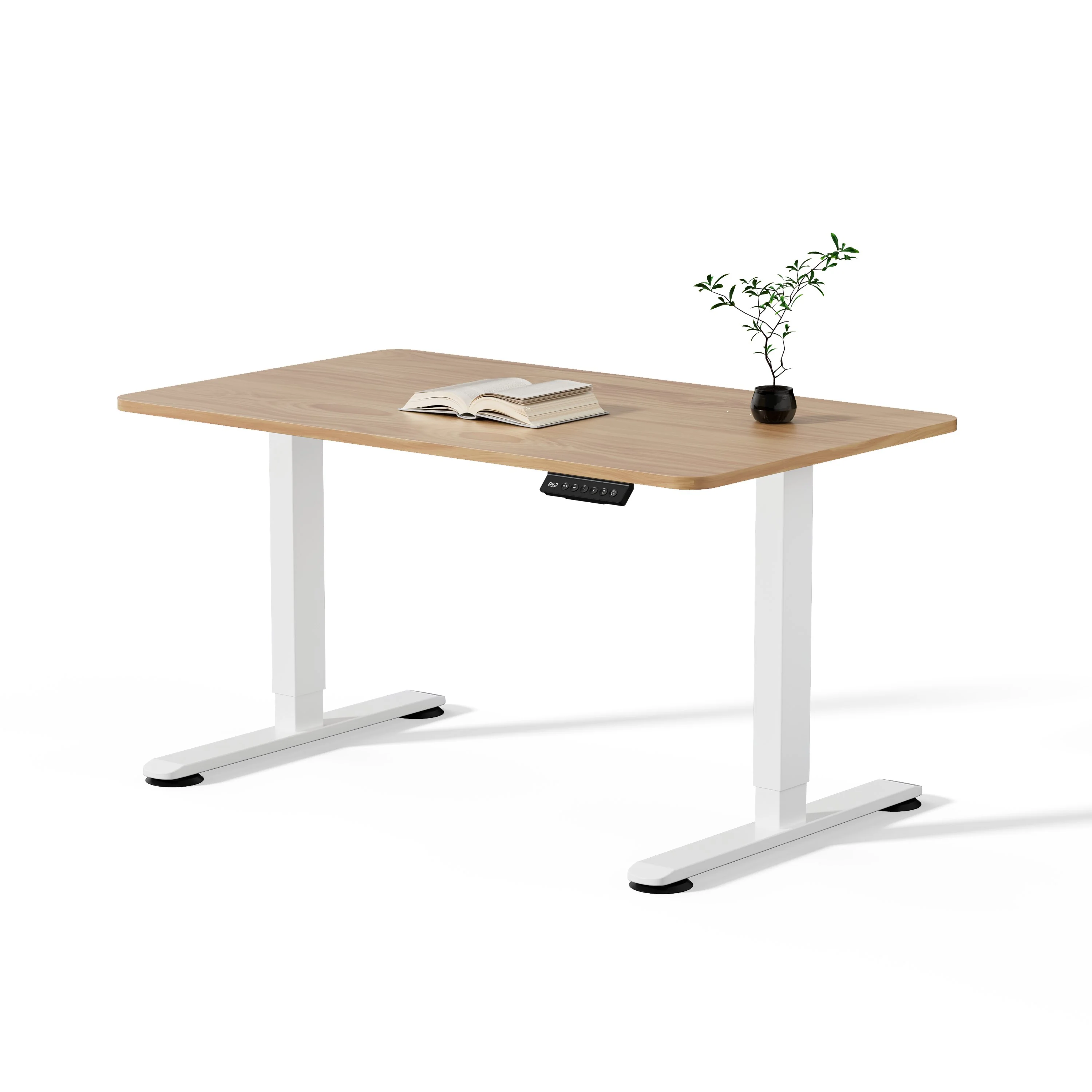 Premium Elektrisch höhenverstellbarer Schreibtisch mit In-einem-Stück gefertigt Tischplatten - Image 30