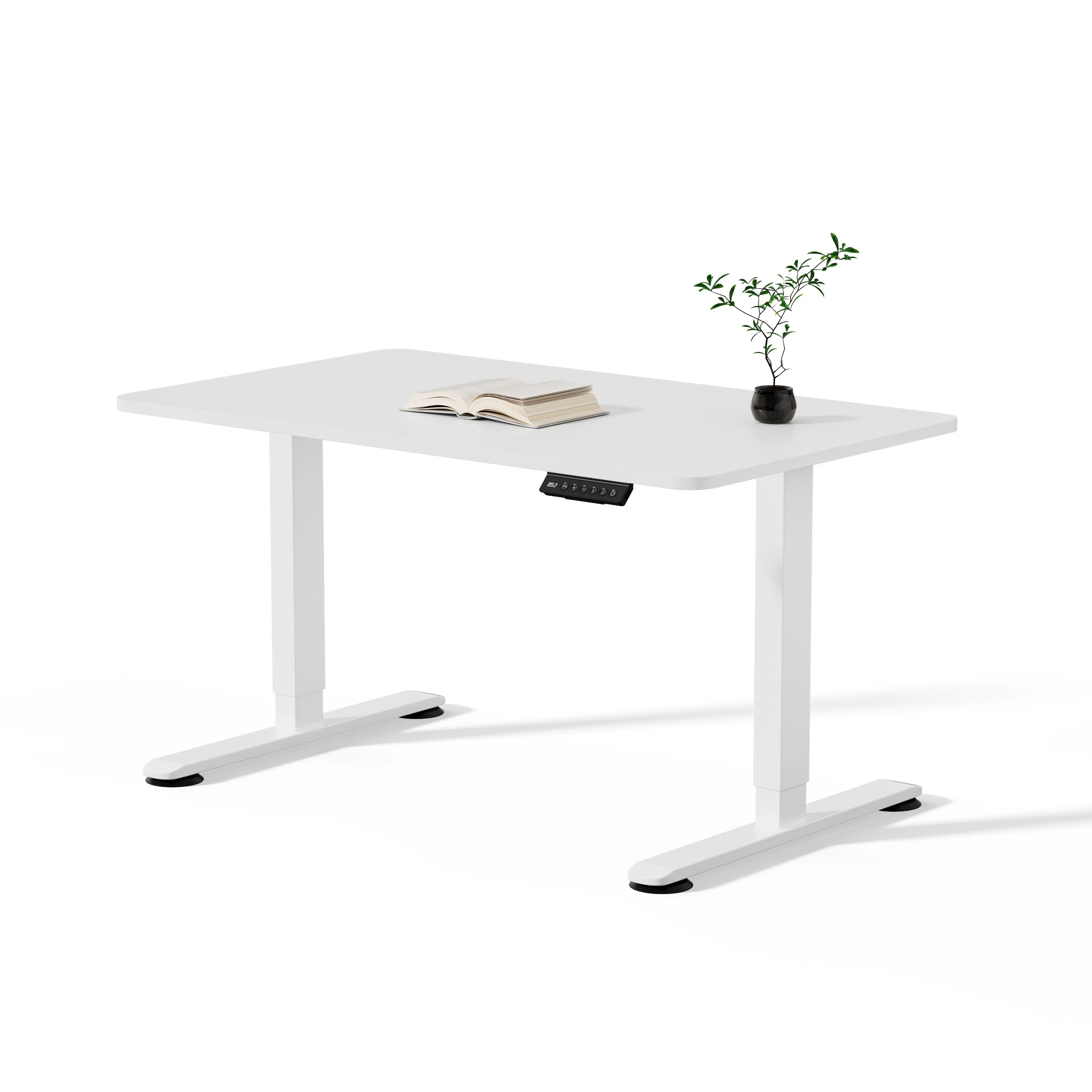 Premium Elektrisch höhenverstellbarer Schreibtisch mit In-einem-Stück gefertigt Tischplatten - Image 31