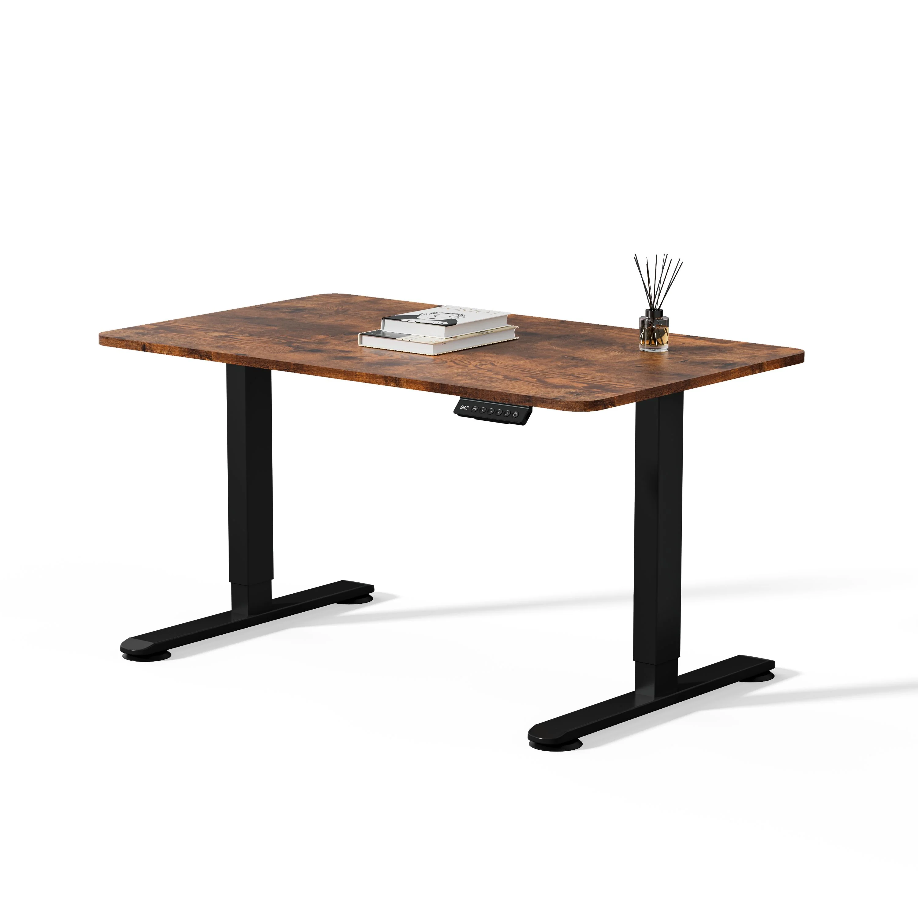 Premium Elektrisch höhenverstellbarer Schreibtisch mit In-einem-Stück gefertigt Tischplatten - Image 33